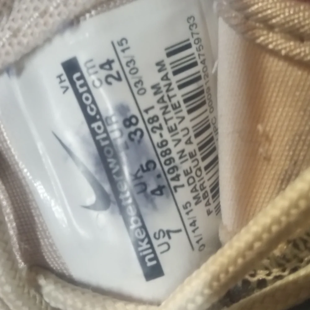Nike Orange Floral Sneakers - Picture 5 of 5